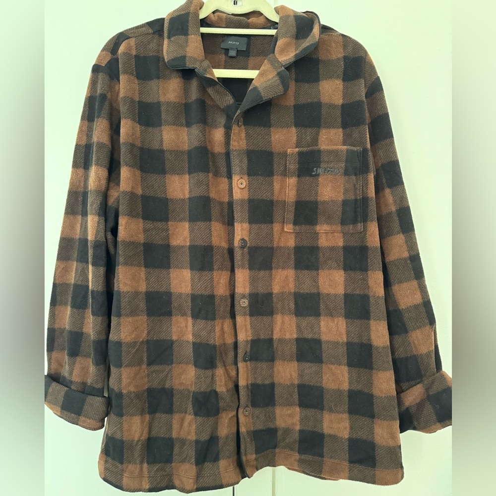 Skims fleece plaid sleep set